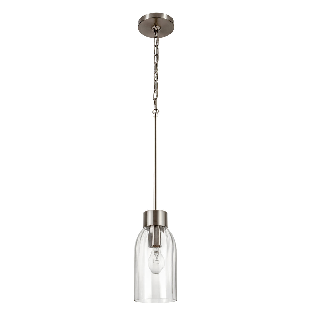 Ribble Valley Bell Ribbed Glass Pendant Light | 2E Design – 2E Design